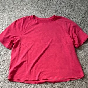 Pink lululemon tee